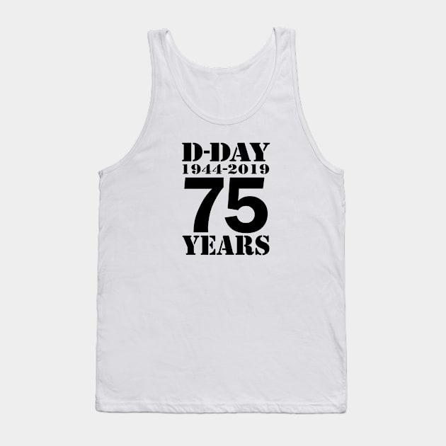 D-Day 75 years Tank Top by SeattleDesignCompany